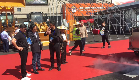 Huatihui官方网站携带设备参加盘锦展会(图2)